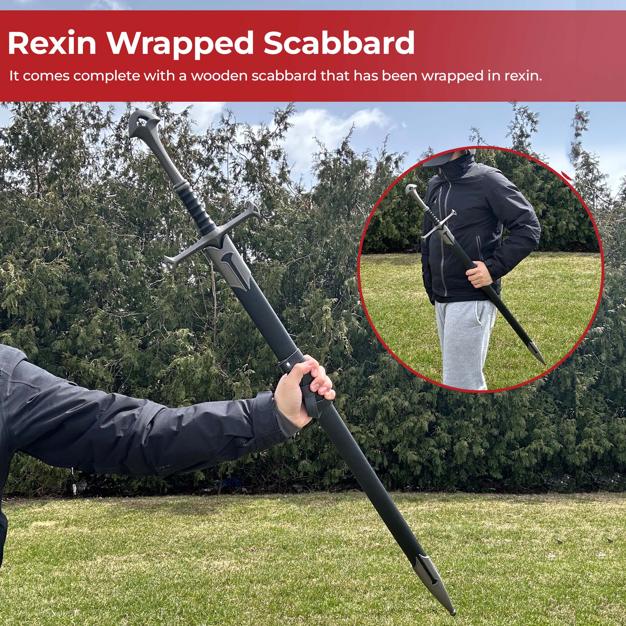 Darkened Medieval King’s Blade Sword