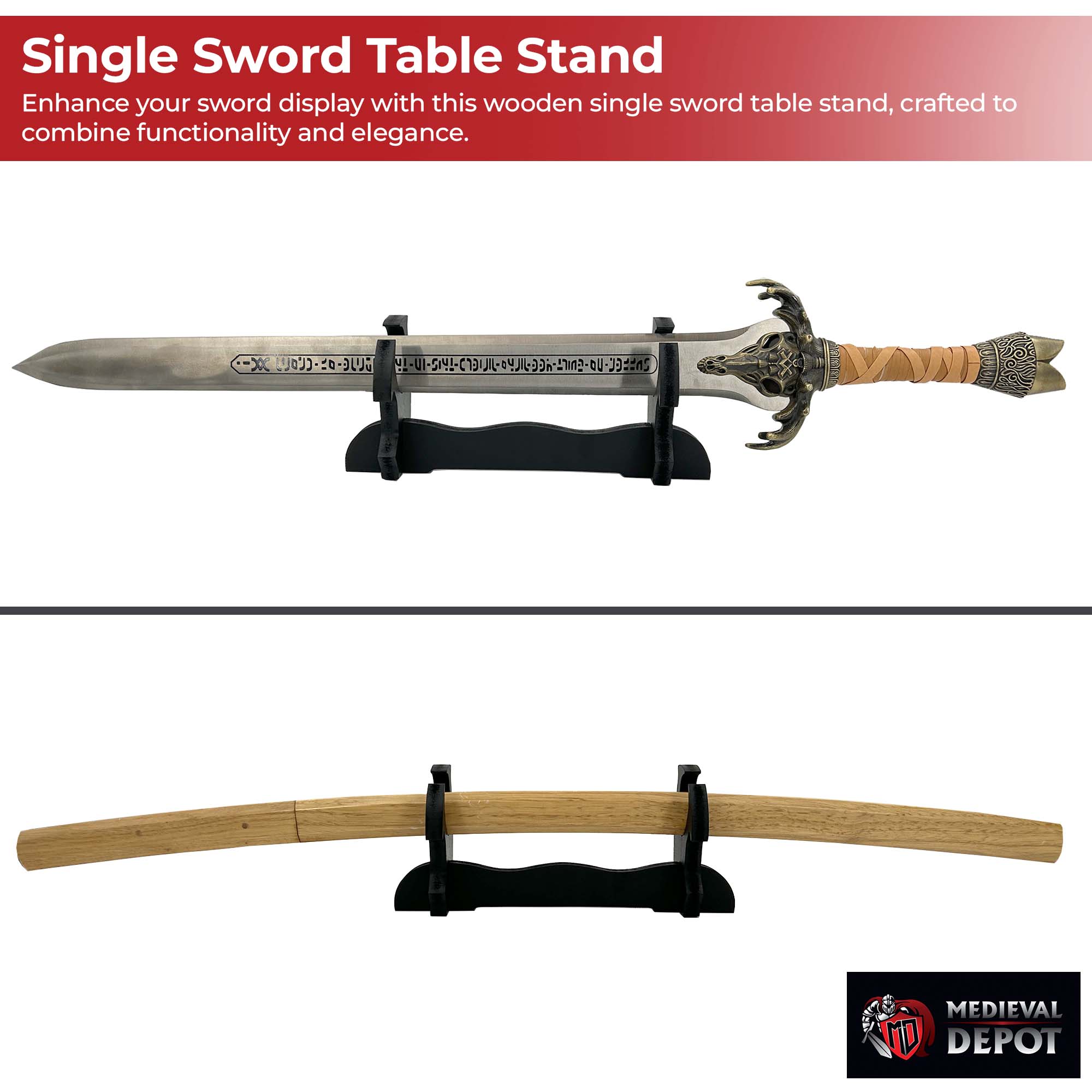 Elegant Sword Display Stand
