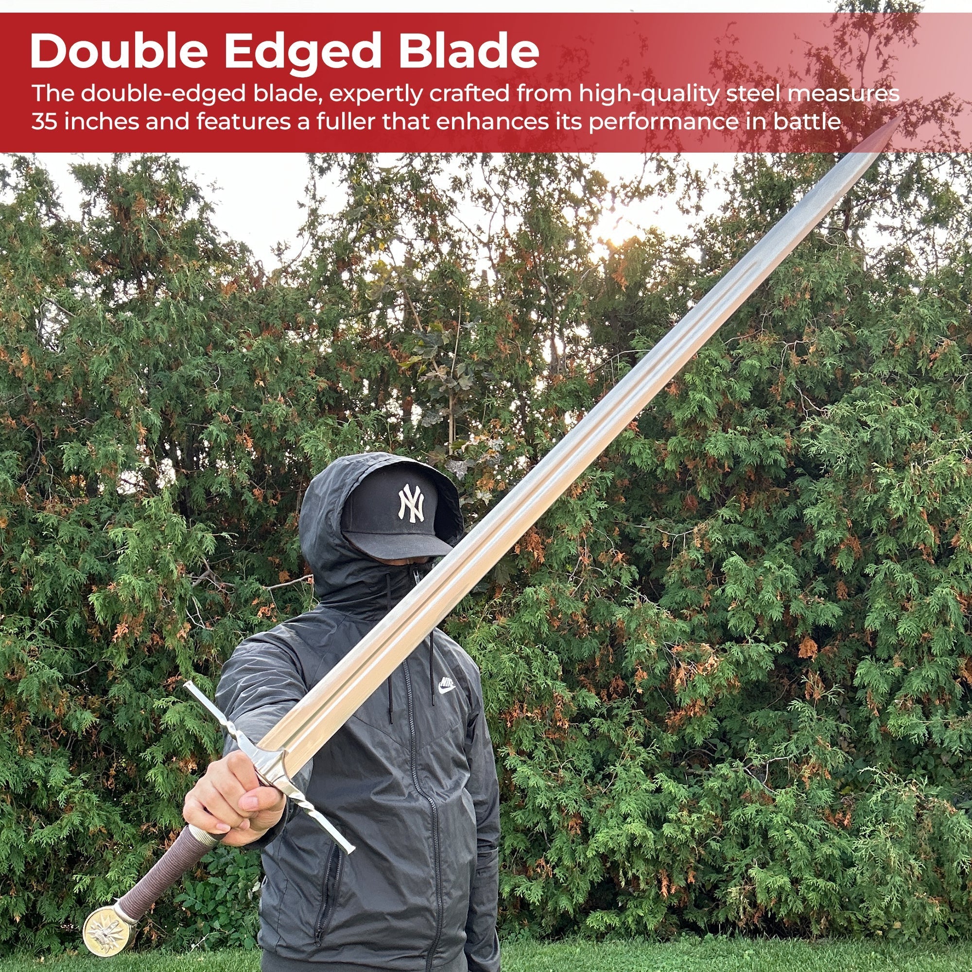 Geralt of Rivia Steel Sword