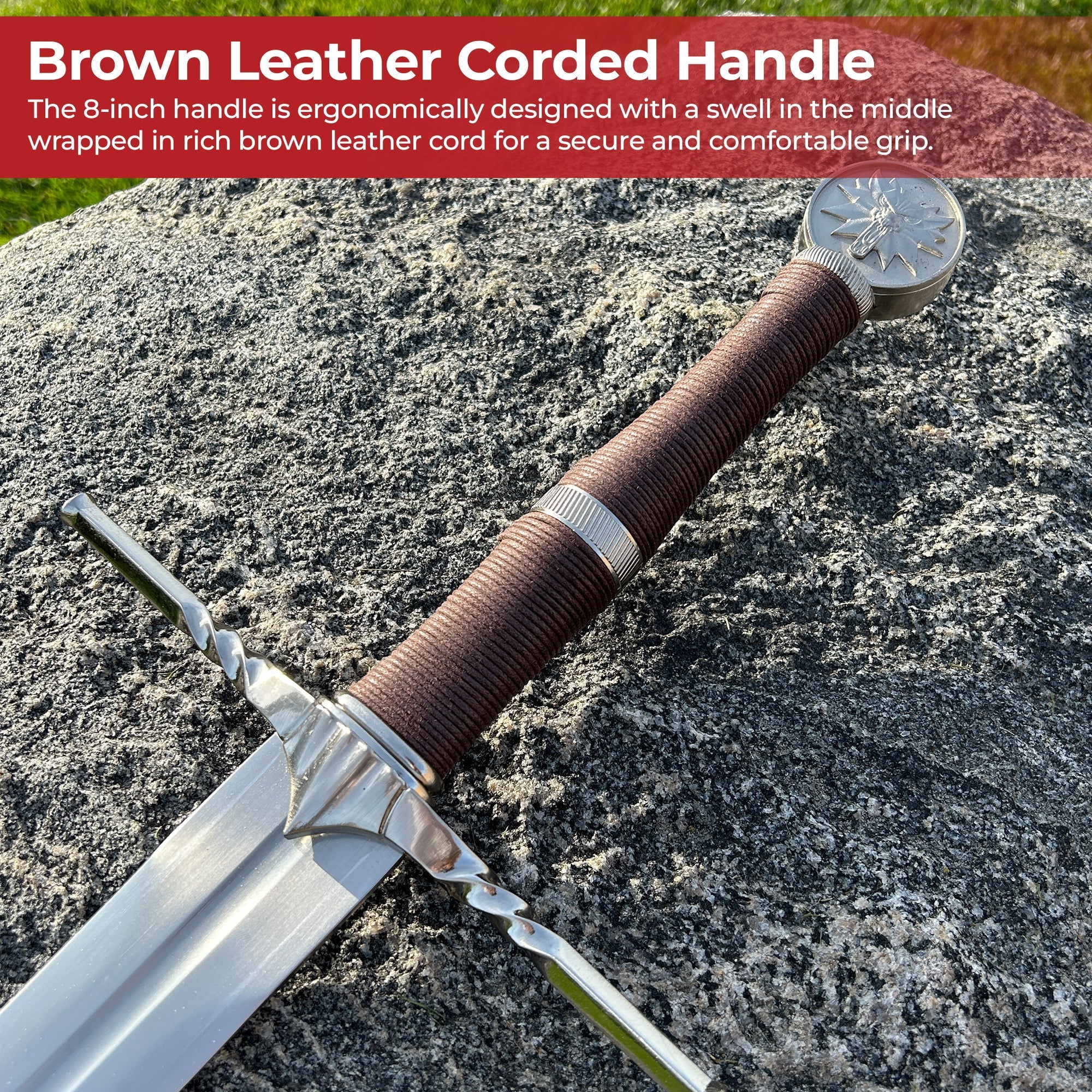 Geralt of Rivia Steel Sword