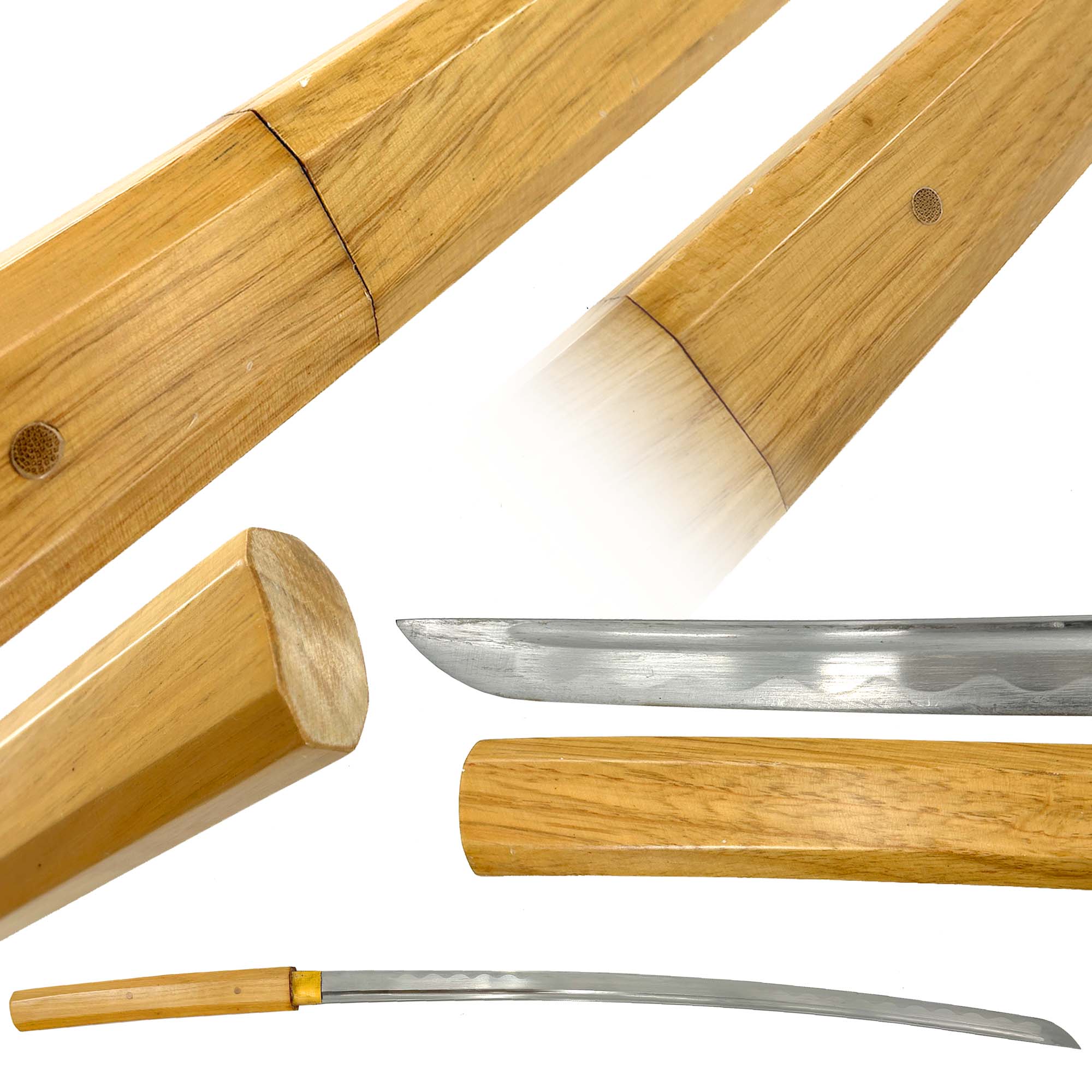 Handmade Traditional Wooden Shirisya Katana