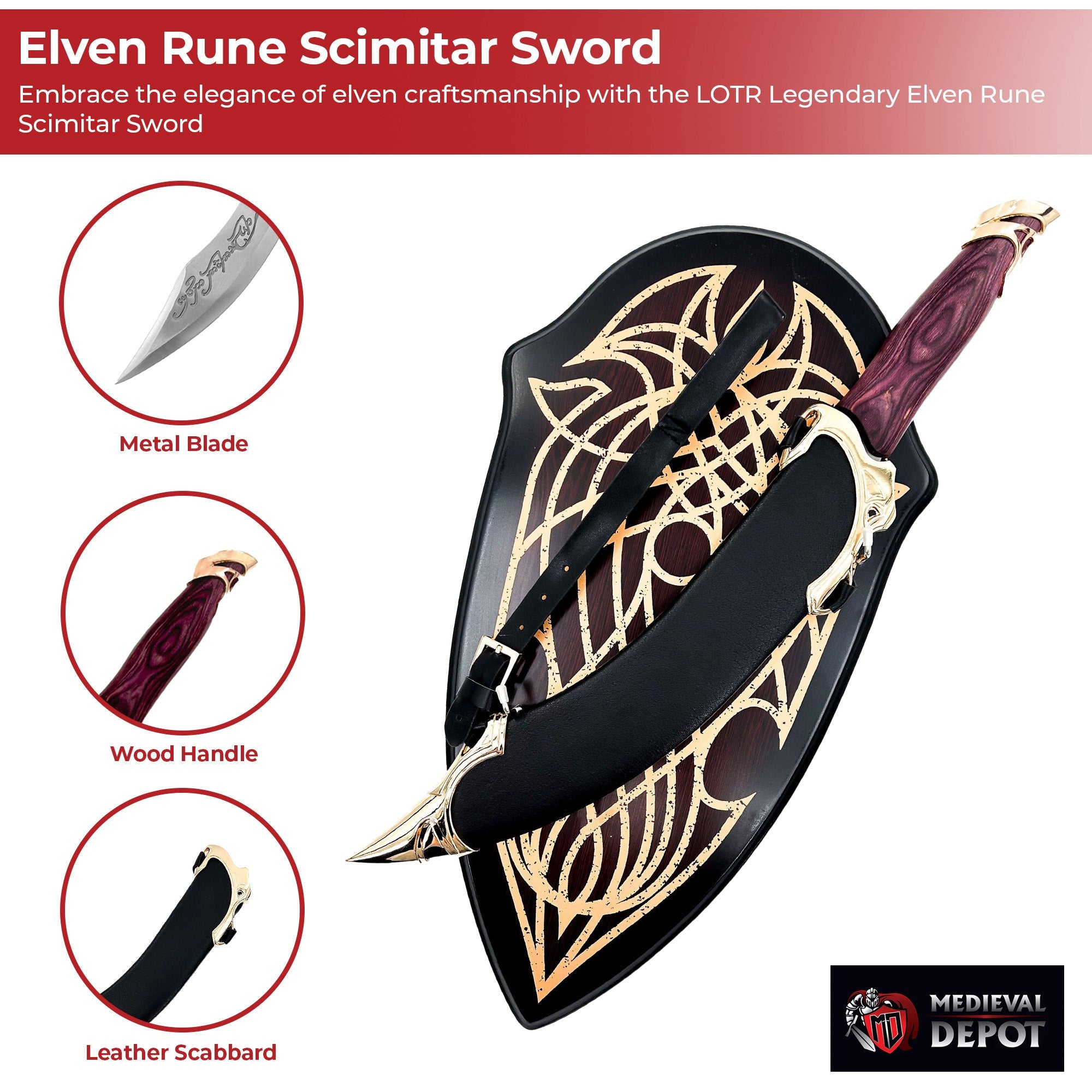 LOTR Elven dagger of Aragorn