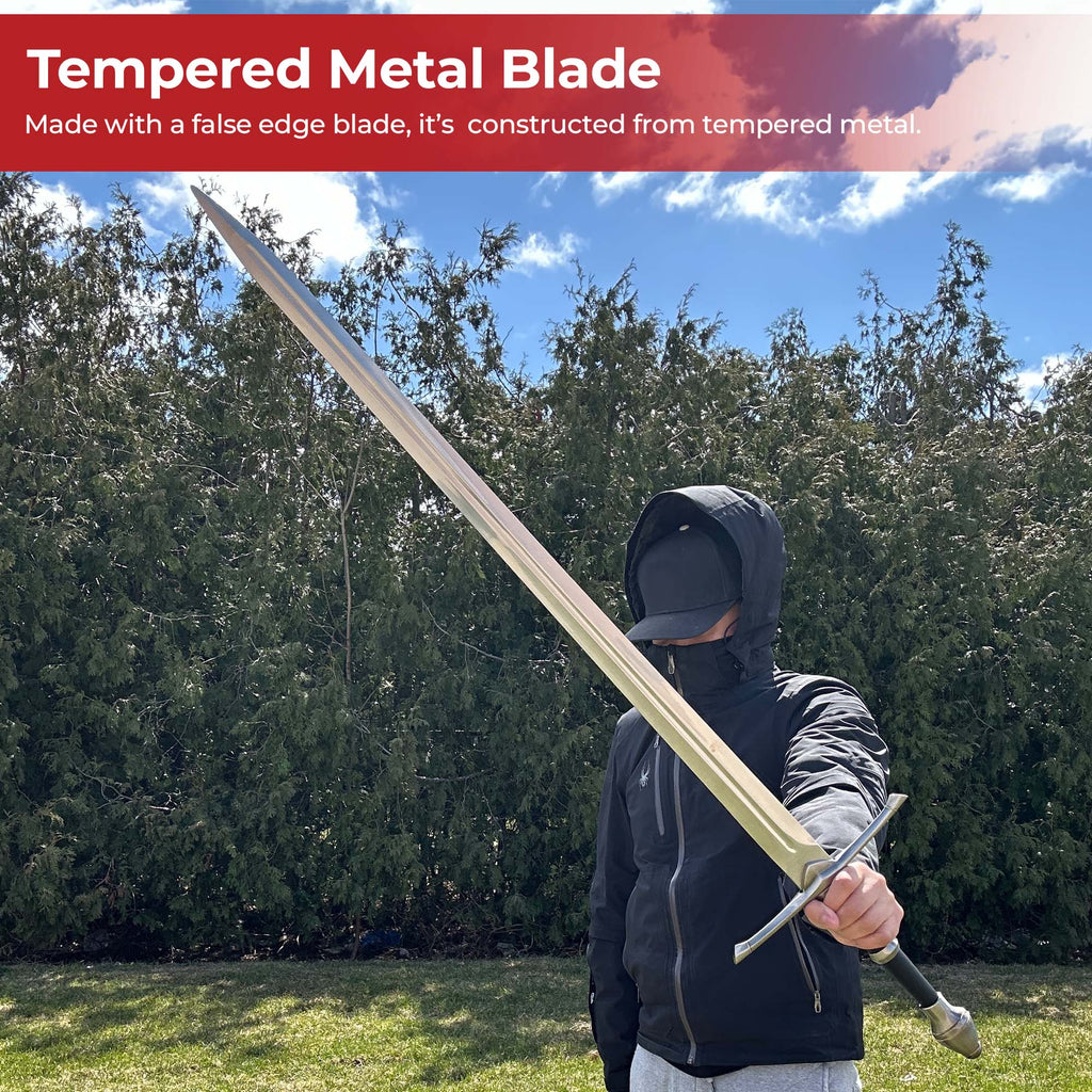 Medieval Strider Sword with Knife In The Scabbard