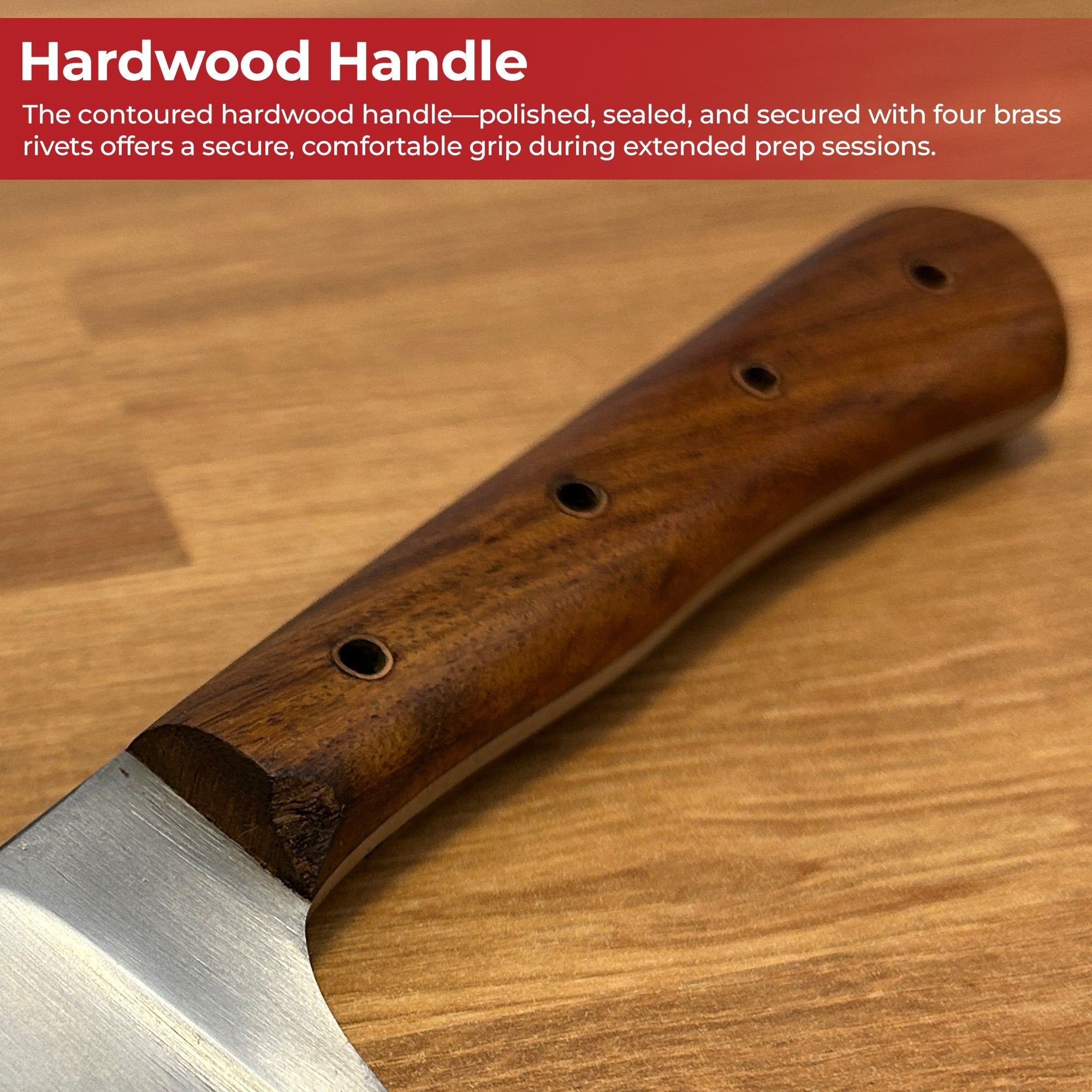 Medieval Smoke Kitchen Cartouche Full Tang Knife