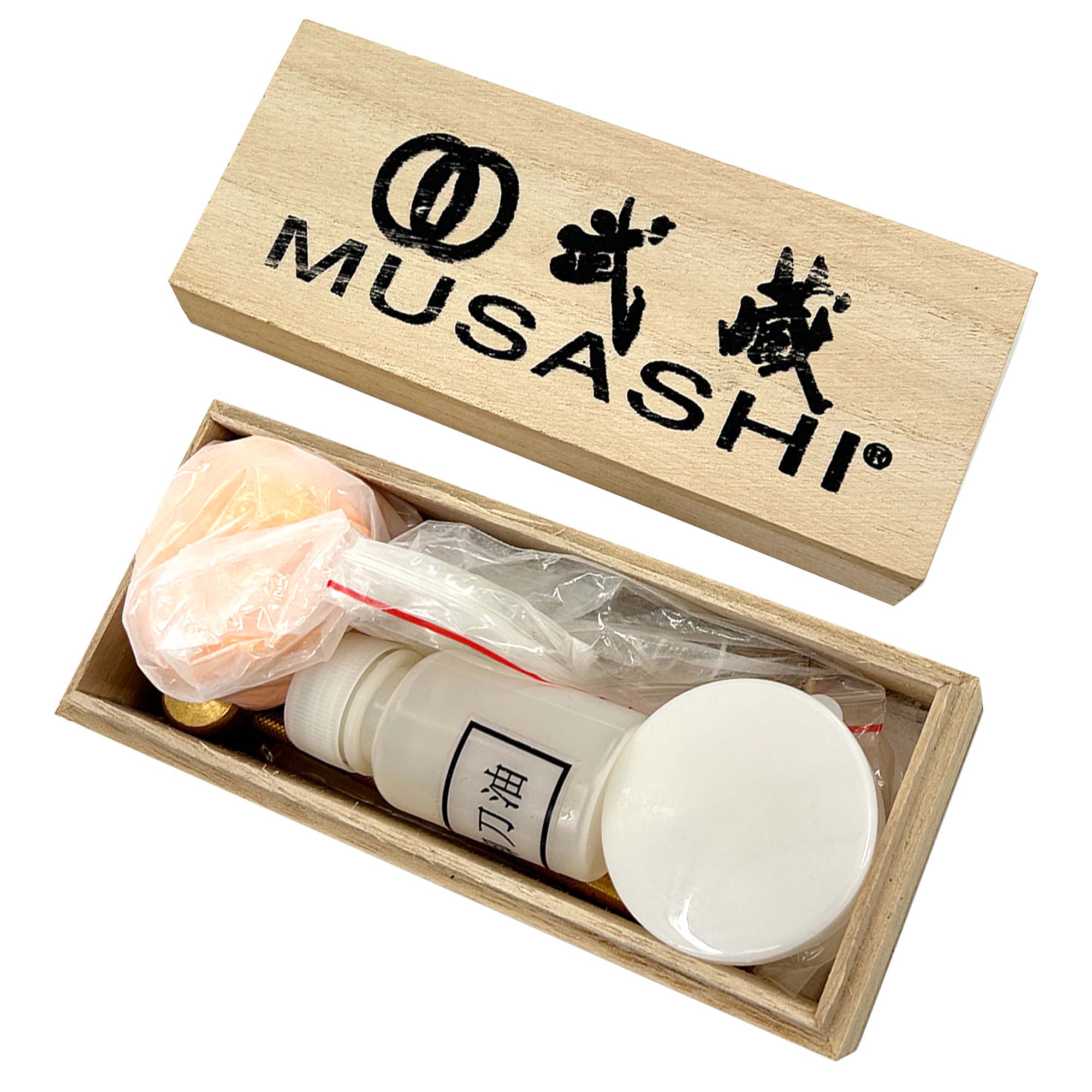 Premium musashi sword cleaning kit