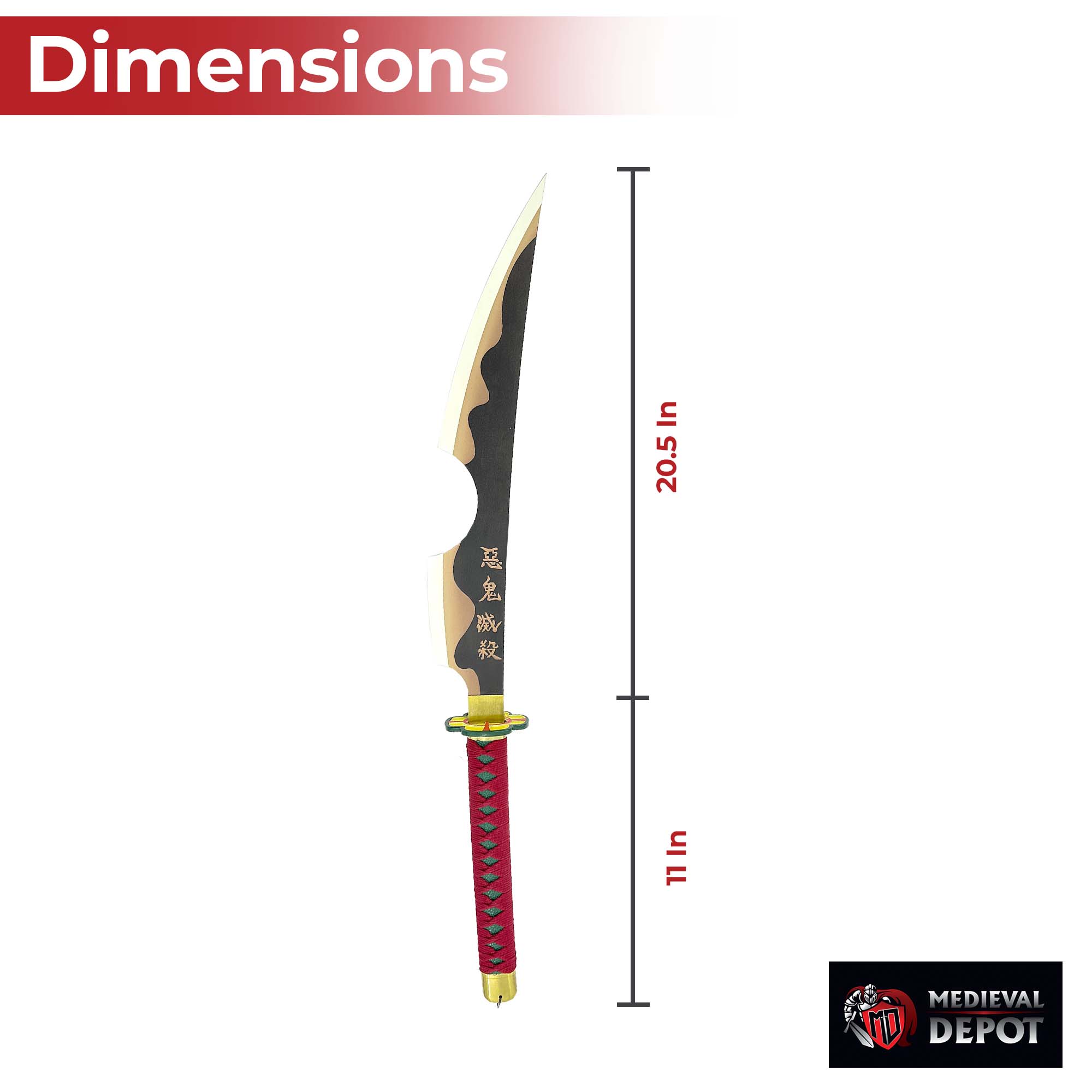 Tengen Demon Slayer Anime Duel Wield Sword Set