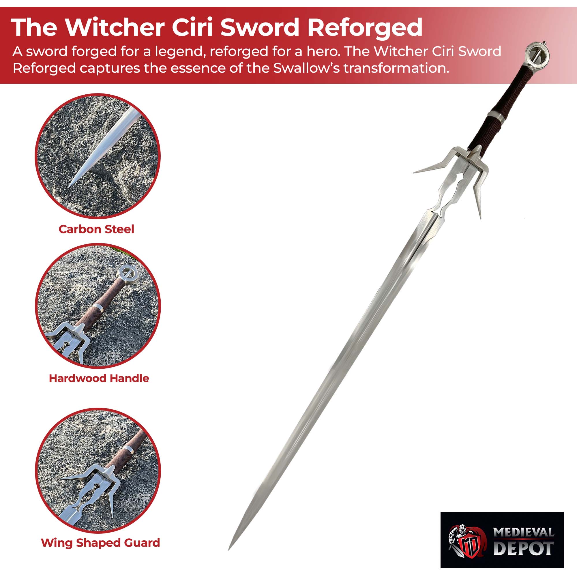 Witcher Ciri Sword Reforged