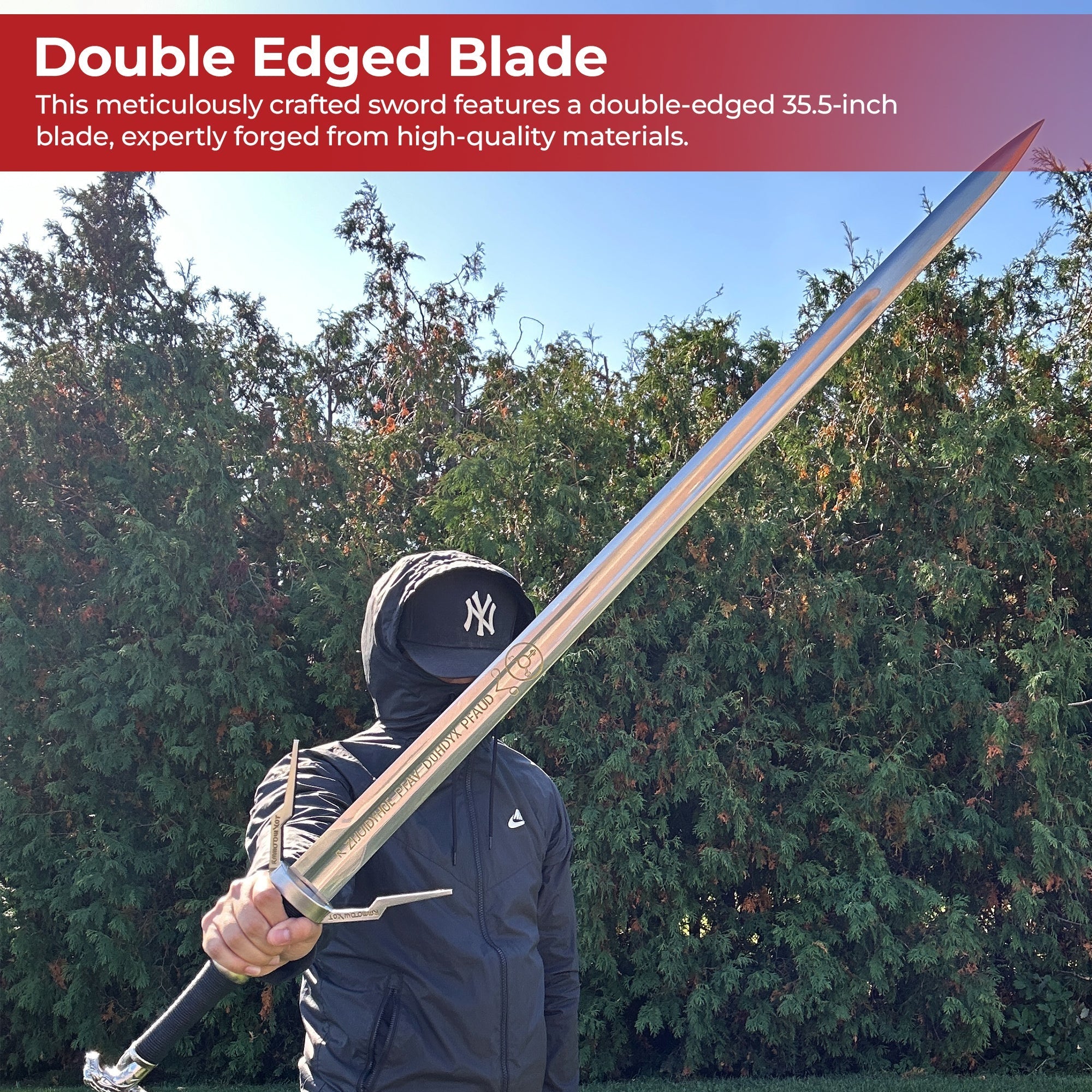 Witcher Enhanced Wolven Silver Sword